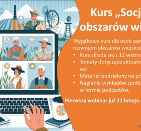 Kurs Socjologia obszarów wiejskich organizowany przez Fundację Socjometr!